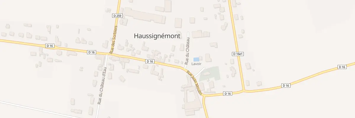 Plan du 47 Rue du Marronnier à Haussignémont