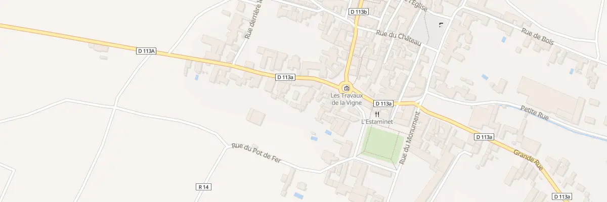 Plan du 10 Rue de Poiseul à Puligny-Montrachet