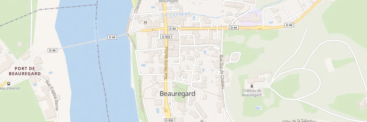 Plan du 154 Rue Marie de Berry à Beauregard