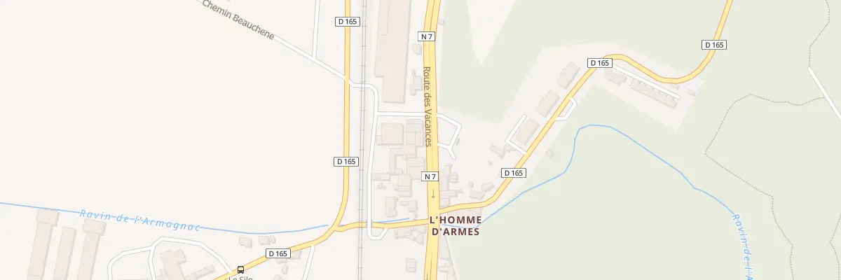 Plan du 5169 L’Homme d’Armes à Savasse