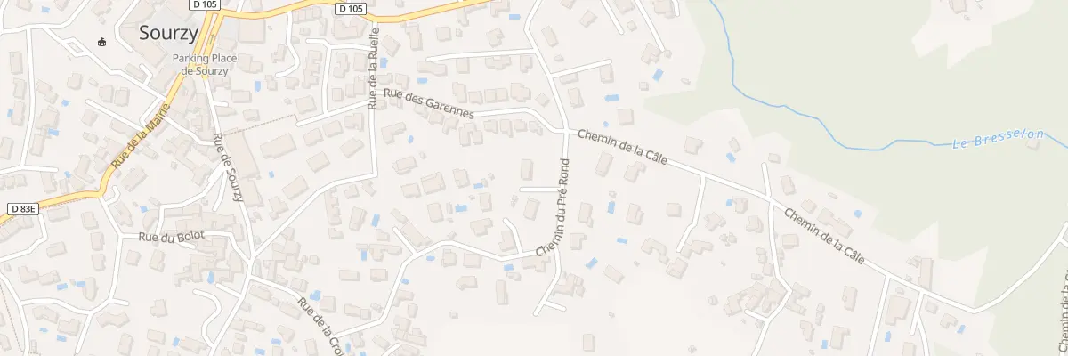 Plan du 315 Che du Pré Rond à Montagny