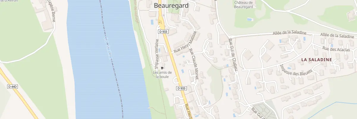 Plan du 5225 Village de Beauregard à Beauregard