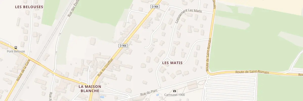 Plan du 5741 Les Matis à Romanèche-Thorins