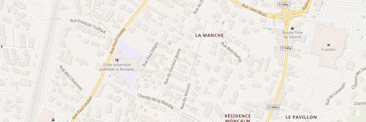 Plan du 12B Rue du Docteur Jeune à Montélimar