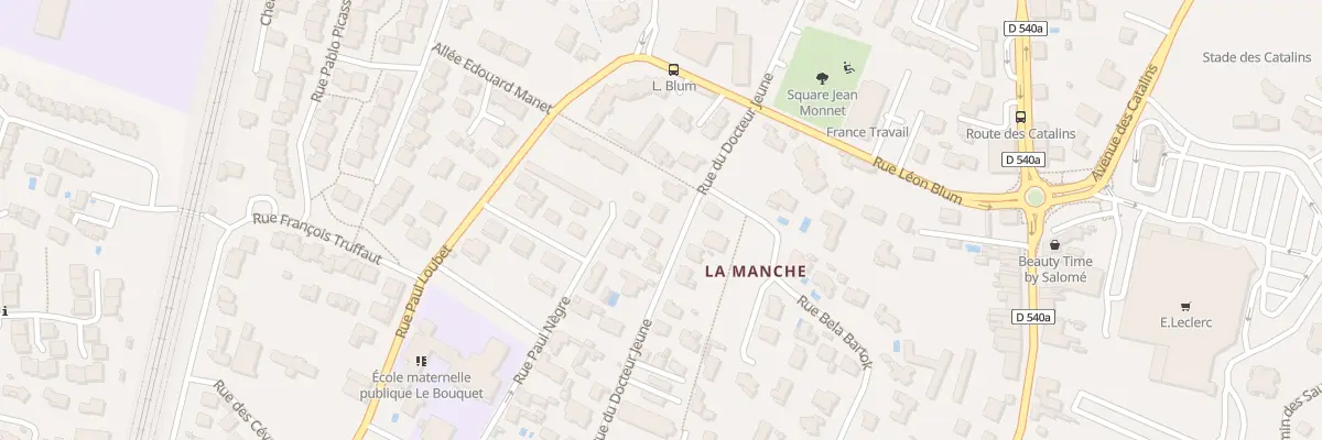 Plan du 15B Rue du Docteur Jeune à Montélimar