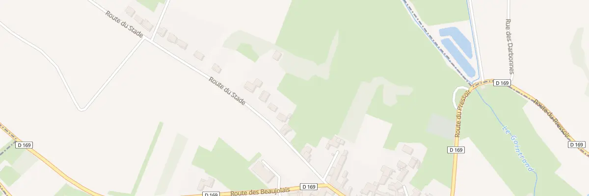Plan du 120 Rte du Stade à Chânes