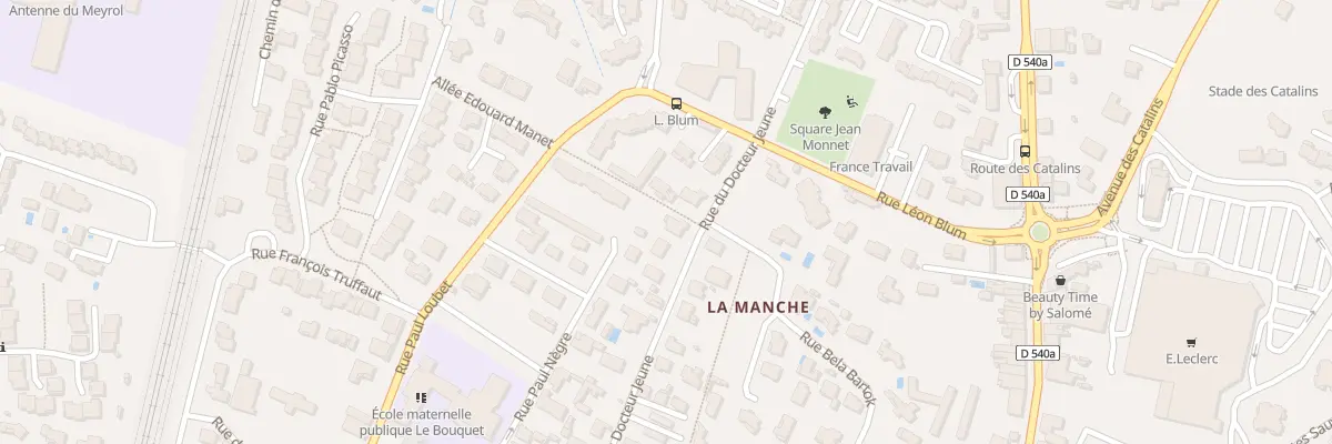 Plan du 19 Rue du Docteur Jeune à Montélimar