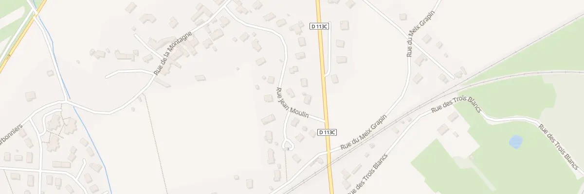 Plan du 19 Rue Jean Moulin à Corpeau