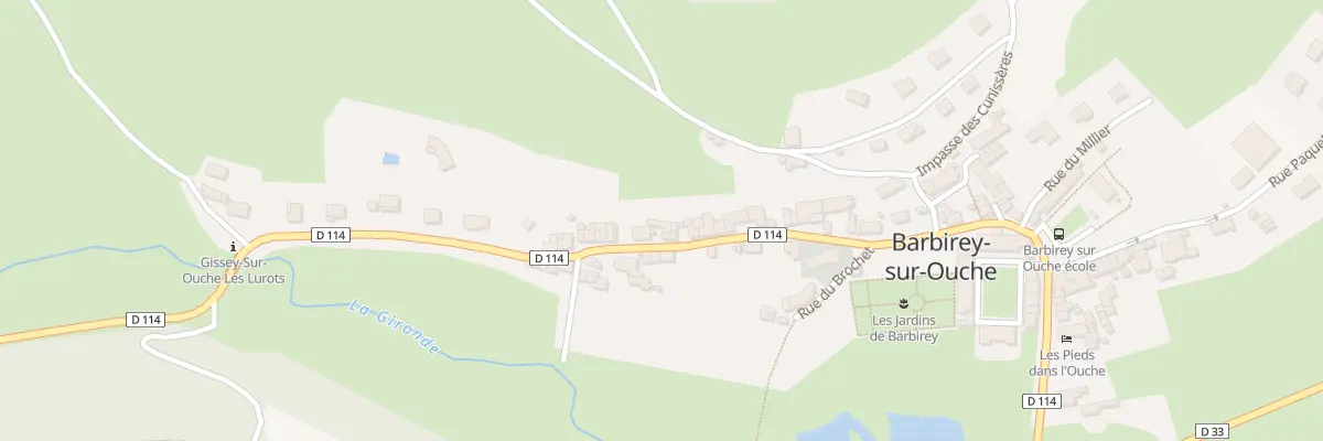 Plan du 36 Rue de Jaugey à Barbirey-sur-Ouche