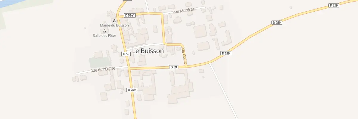 Plan du 50 Rue des Trois Buchettes au Buisson