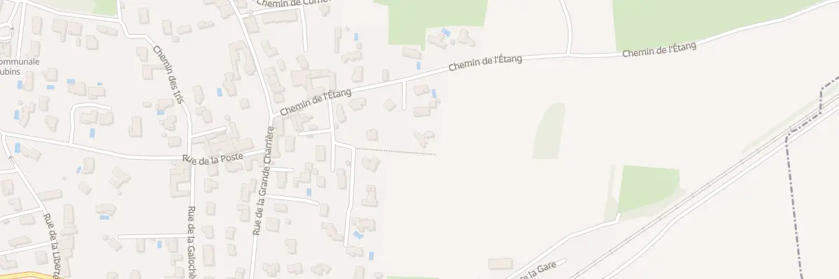 Plan du 2 Imp de l’Etang aux Chères