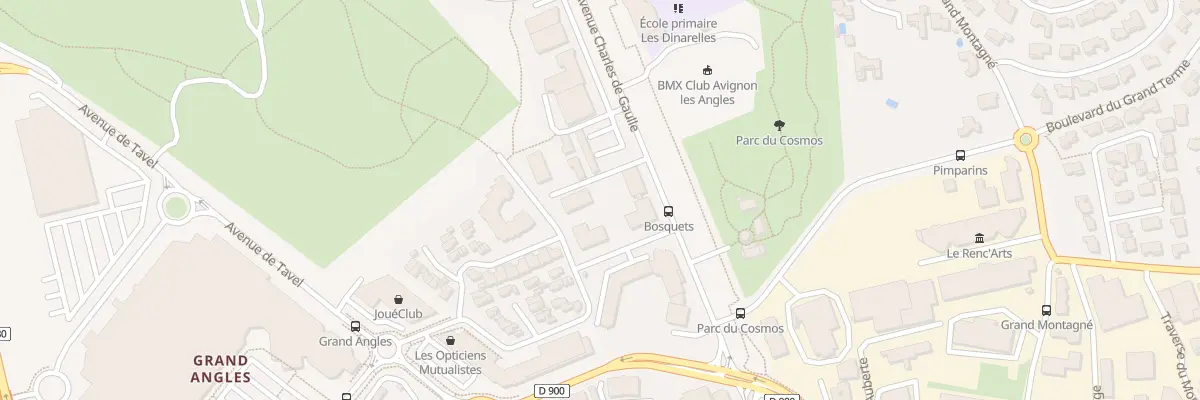 Plan du 155 Av Charles de Gaulle aux Angles