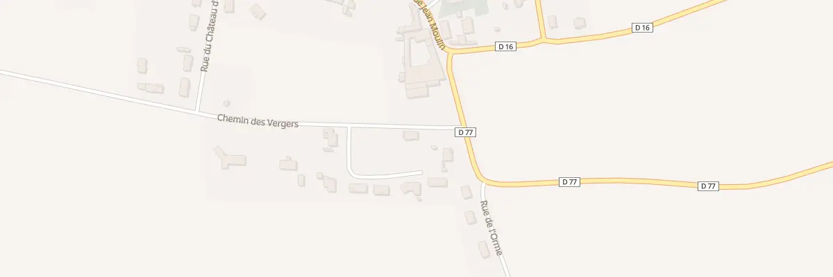Plan du 1 Che des Vergers à Haussignémont