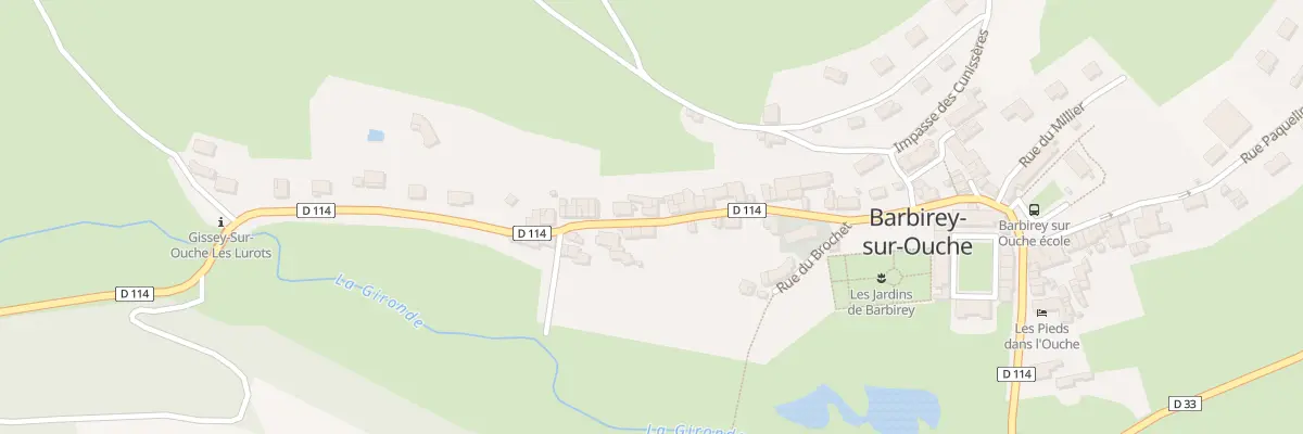 Plan du 34 Rue de Jaugey à Barbirey-sur-Ouche