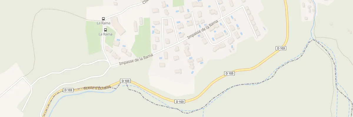 Plan du 180F Imp de la Rama à Givors