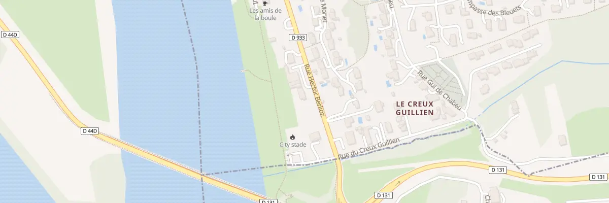 Plan du 702 Rue Hector Berlioz à Beauregard