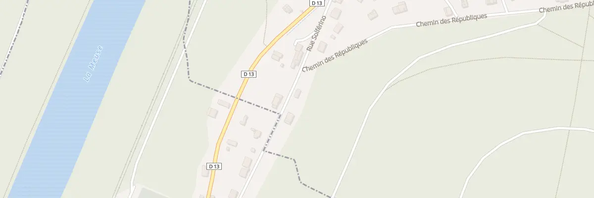 Plan du 5 Rue Solferino à Joigny-sur-Meuse