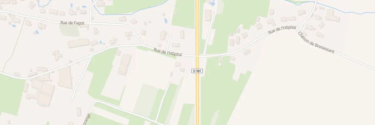 Plan du 42 Rue de Fagot à Rully