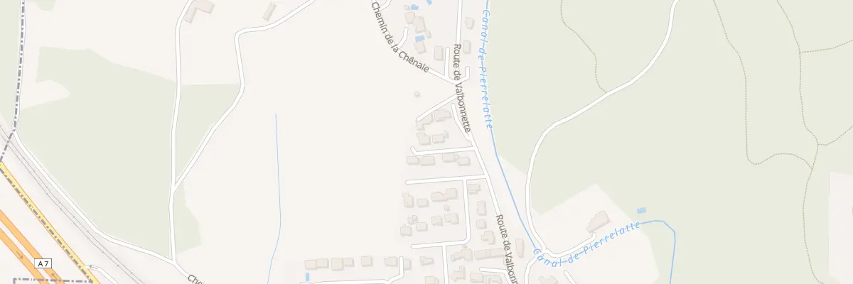 Plan du 49B Rte de Valbonnette à Piolenc