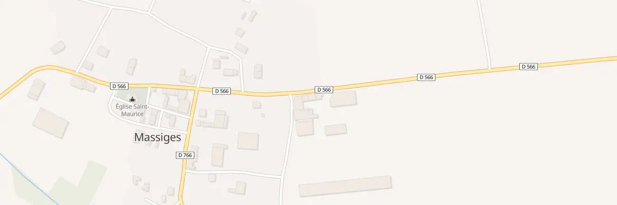Plan du 2 Rue de Suippes à Massiges