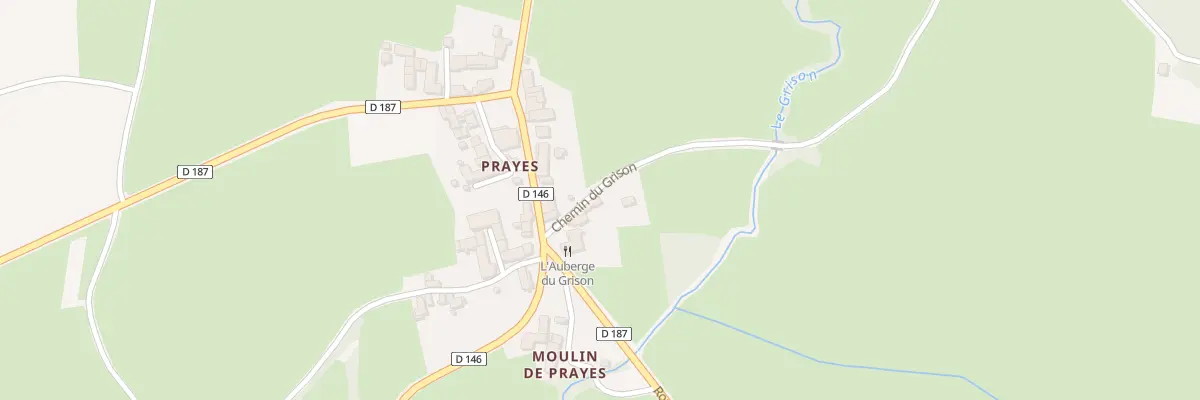 Plan du 5500F Prayes à Chissey-lès-Mâcon