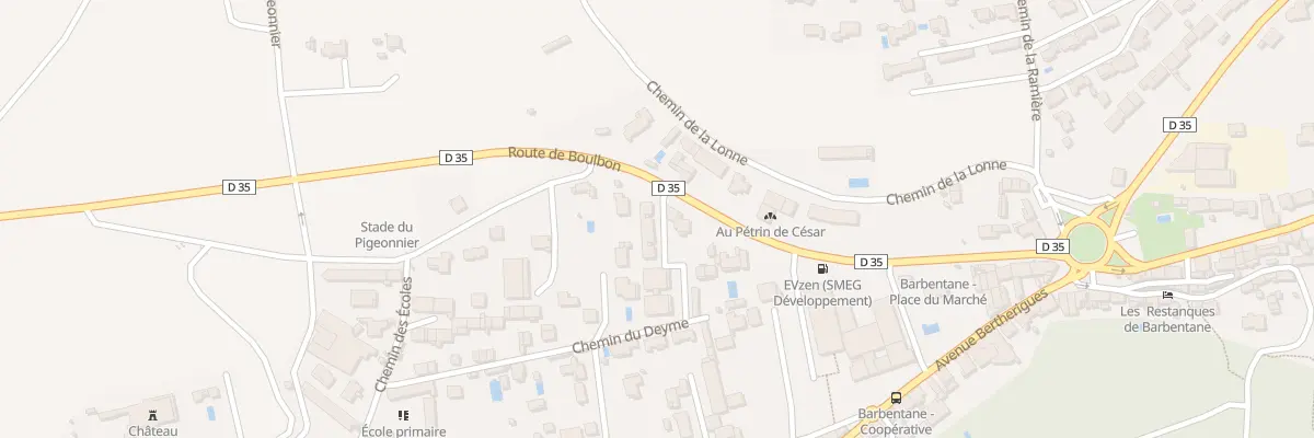 Plan du 333 Rte de Boulbon à Barbentane
