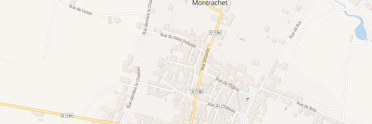 Plan du 5 Imp des Meix à Puligny-Montrachet
