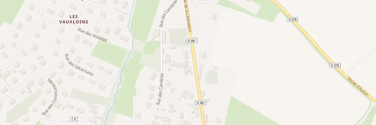 Plan du 280 Rue de la Libération à Mellecey