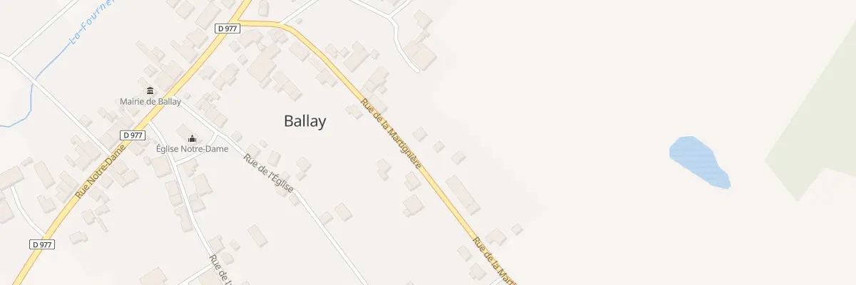 Plan du 11 Rue de la Martigniere à Ballay