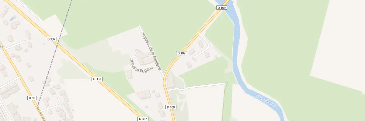 Plan du 70 Imp de la Commanderie à Taponas