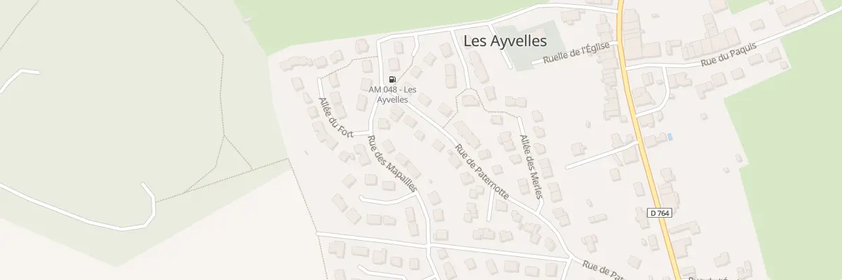 Plan du 21 Rue de Paternotte aux Ayvelles