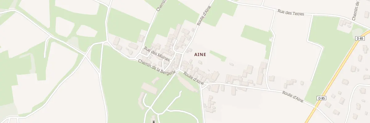 Plan du 1009 Rte d’Aine à Azé