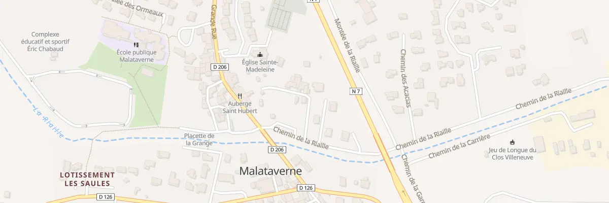 Plan du 55 Imp du Clarinas à Malataverne