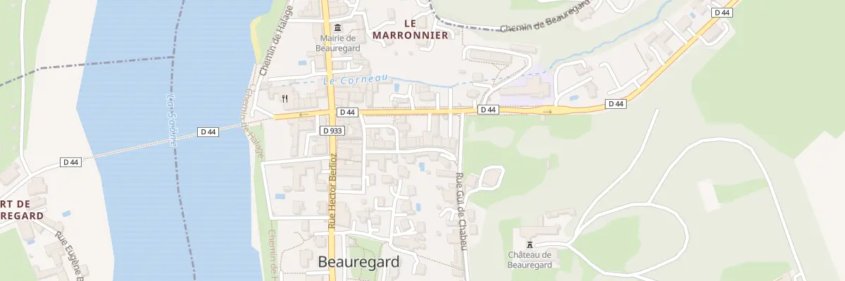 Plan du 5075 Imp de la Charriere à Beauregard