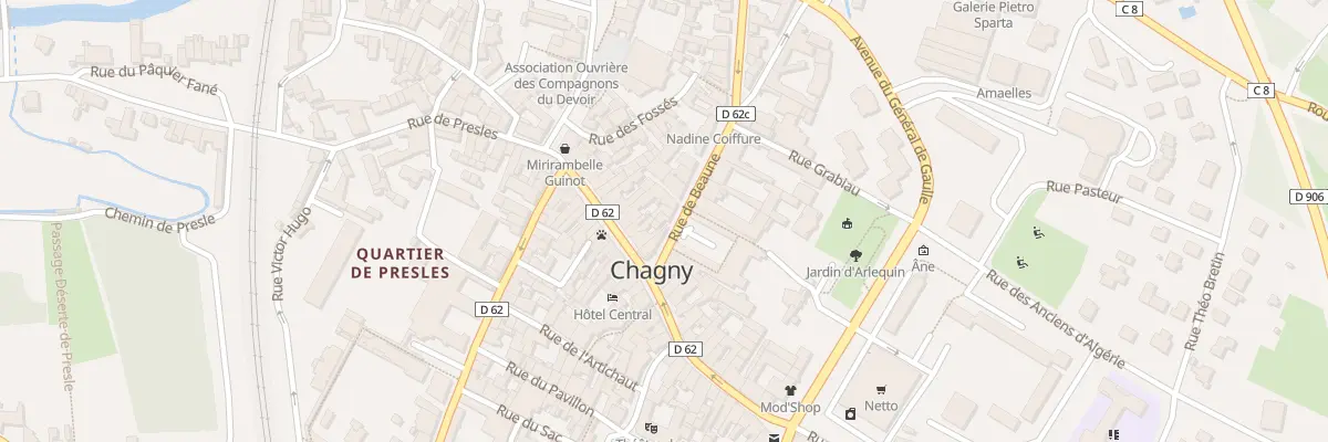 Plan du 3 Rue de Beaune à Chagny