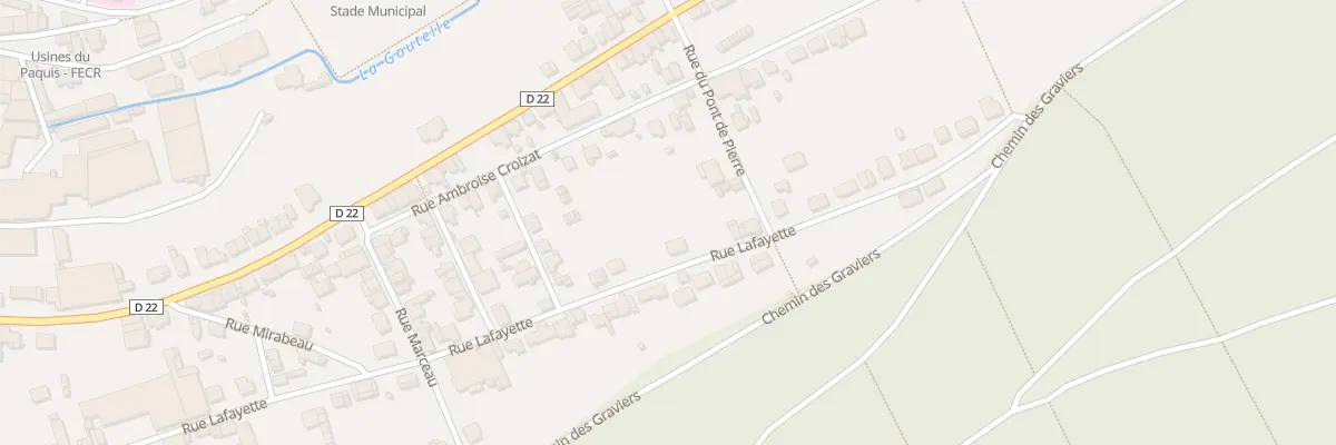 Plan du 55 Rue Lafayette à Nouzonville