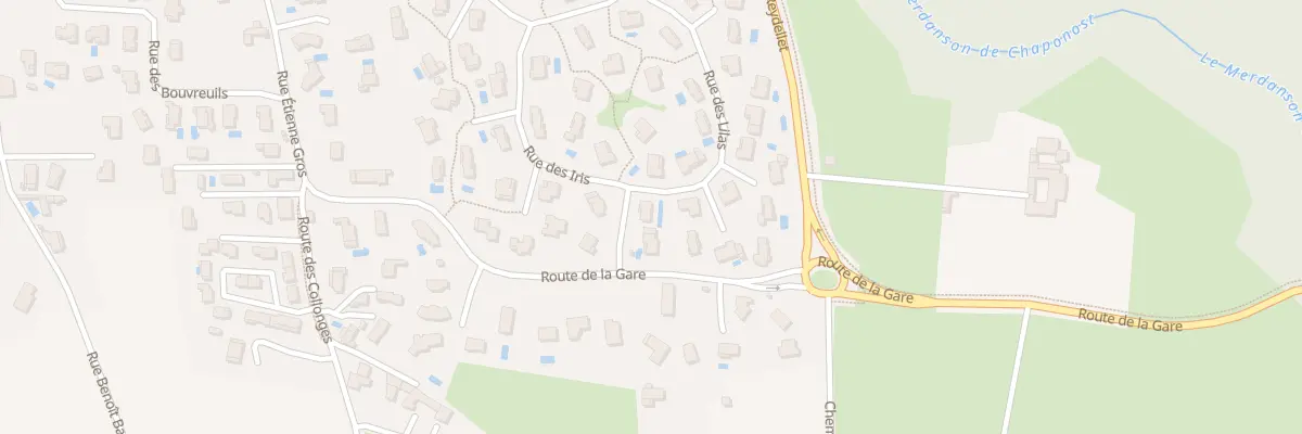 Plan du 41 Rue des Iris à Chaponost