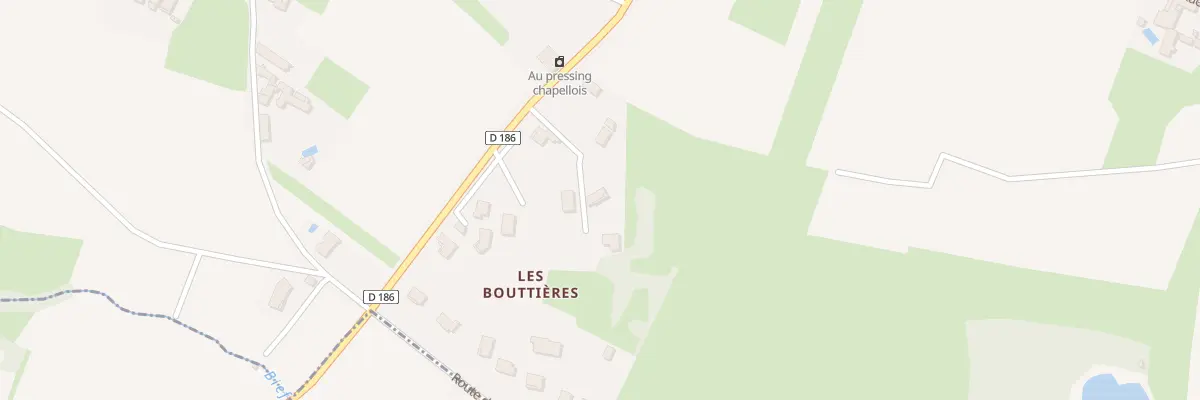 Plan du 6093F Les Boutieres à La Chapelle-de-Guinchay