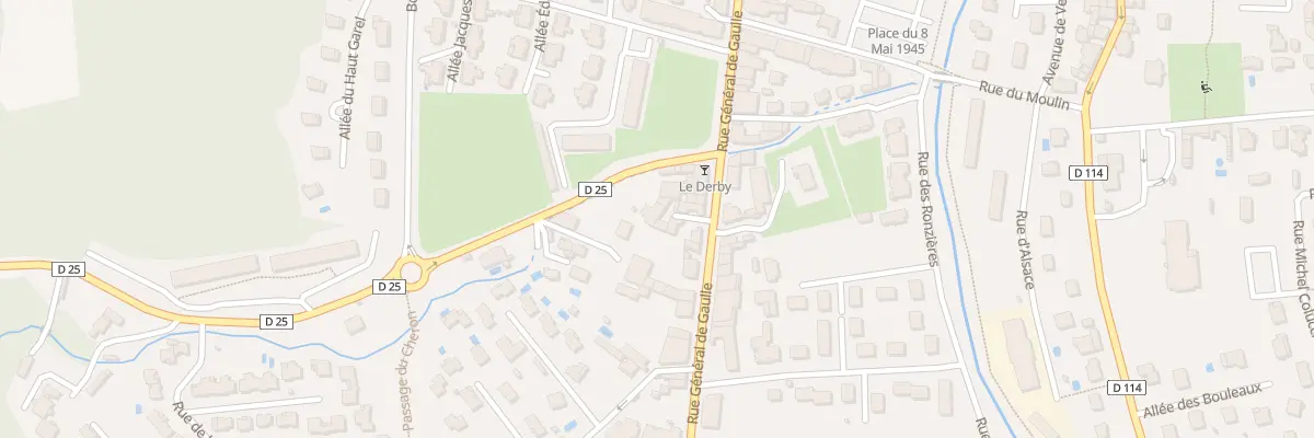 Plan du 180B Rue Général de Gaulle à Brignais
