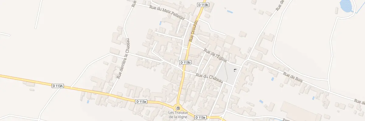 Plan du 2B Rue Drouhin à Puligny-Montrachet