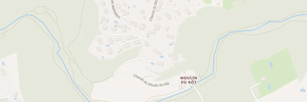 Plan du 41 Che du Moulin du Gôt à Francheville