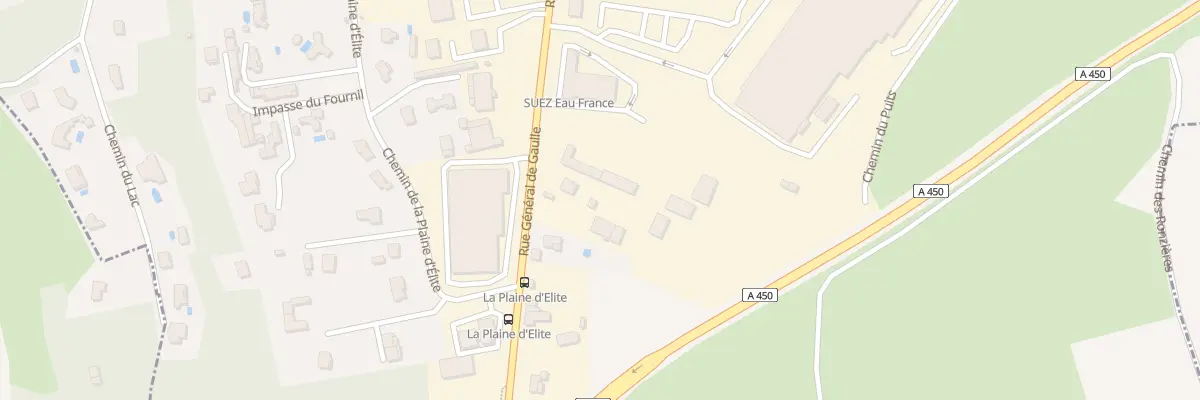 Plan du 247 Rue Général de Gaulle à Brignais