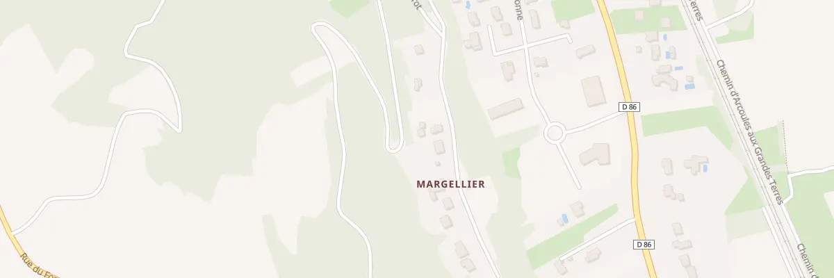 Plan du 224 Imp du Margellier à Limony