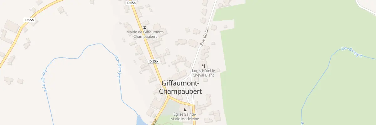 Plan du 24 Rue du Lac à Giffaumont-Champaubert
