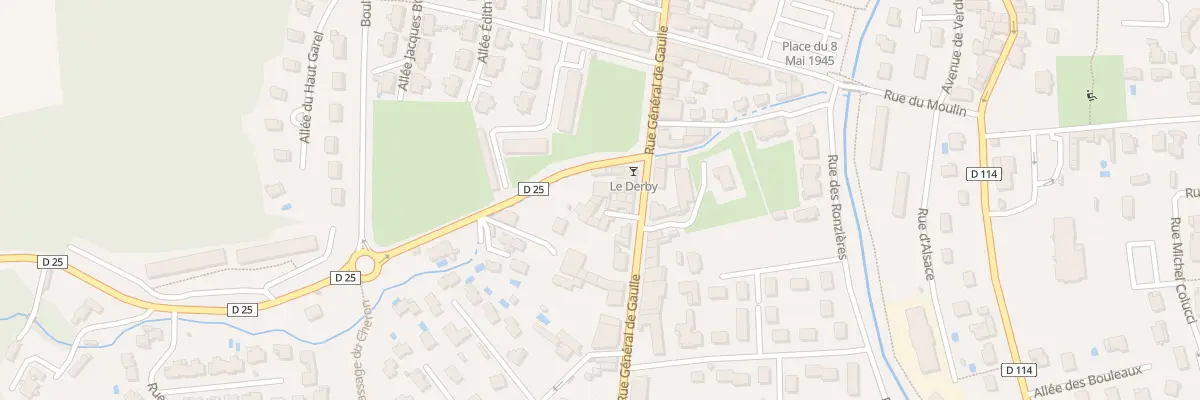 Plan du 180D Rue Général de Gaulle à Brignais