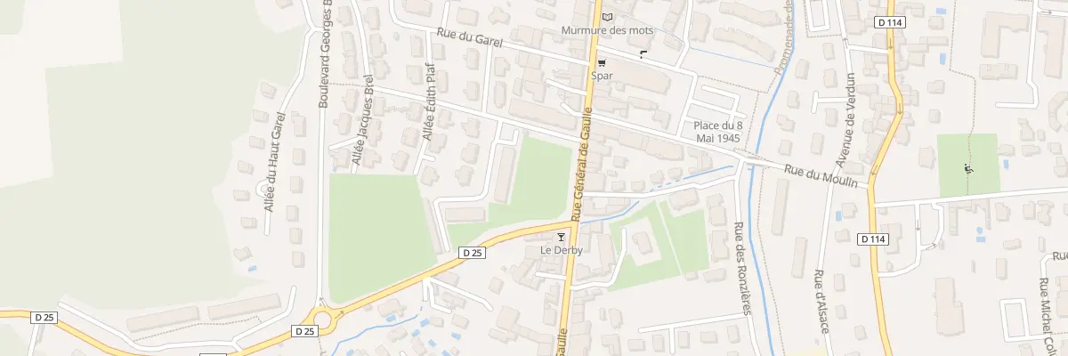 Plan du 170 Rue Général de Gaulle à Brignais