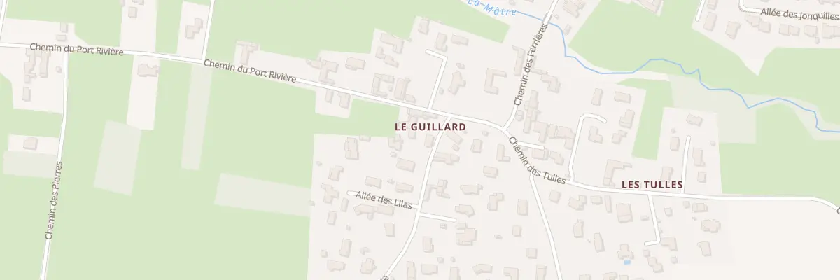 Plan du 34 Che de la Lie à Messimy-sur-Saône