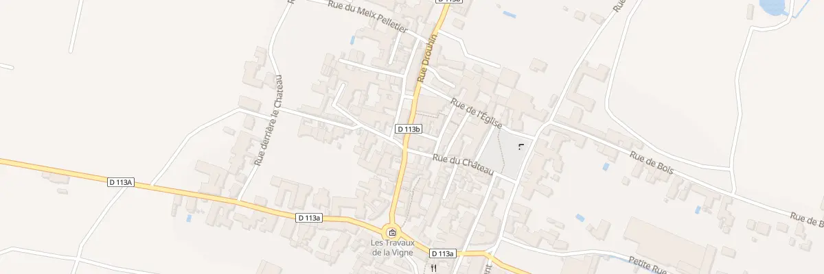 Plan du 1 Rue Drouhin à Puligny-Montrachet