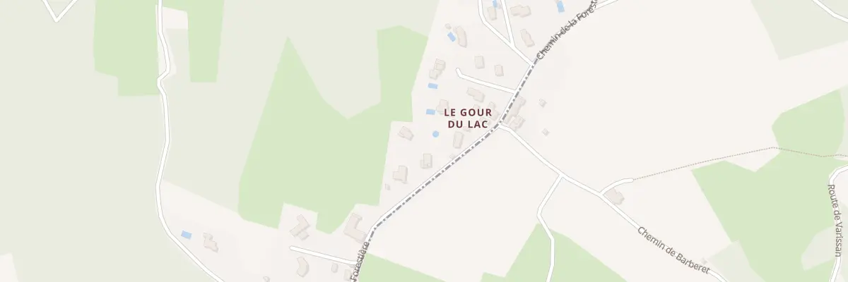Plan du 1010 Che de la Forestière à Beauvallon
