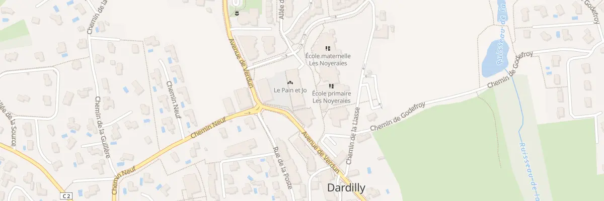 Plan du 67 Av de Verdun à Dardilly